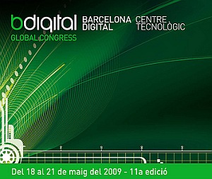 Segment del cartell del Bdigital Global (?) Congress 2009